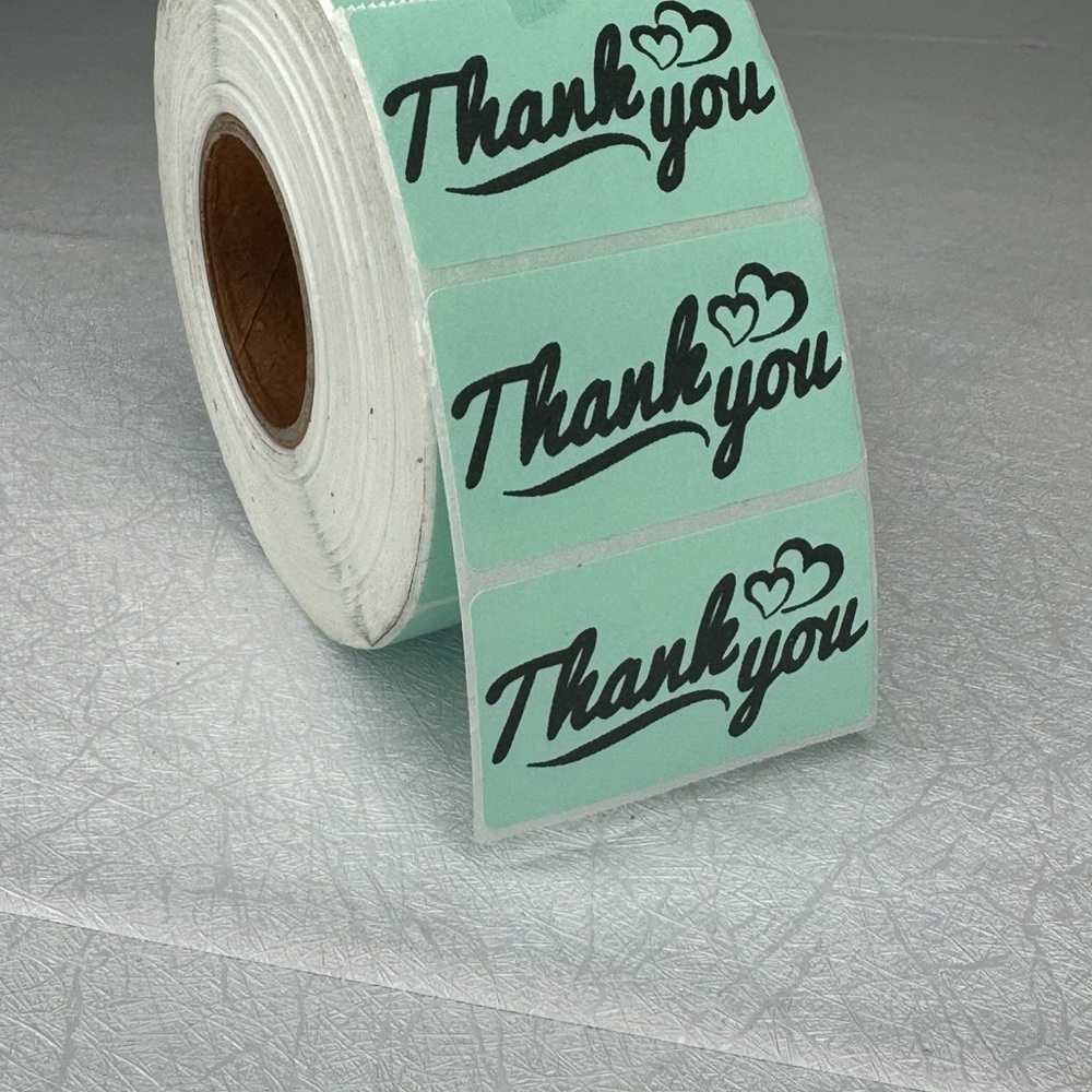 Thank You Stickers for Small Business | 100 Self-Adhesive label sticker - Picture 2 of 12